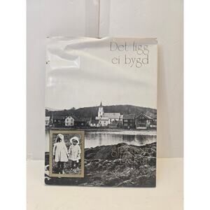 Norwegian Book Det Ligg Ei Bygd Os Kommune History 150 Years 1987 Edition
